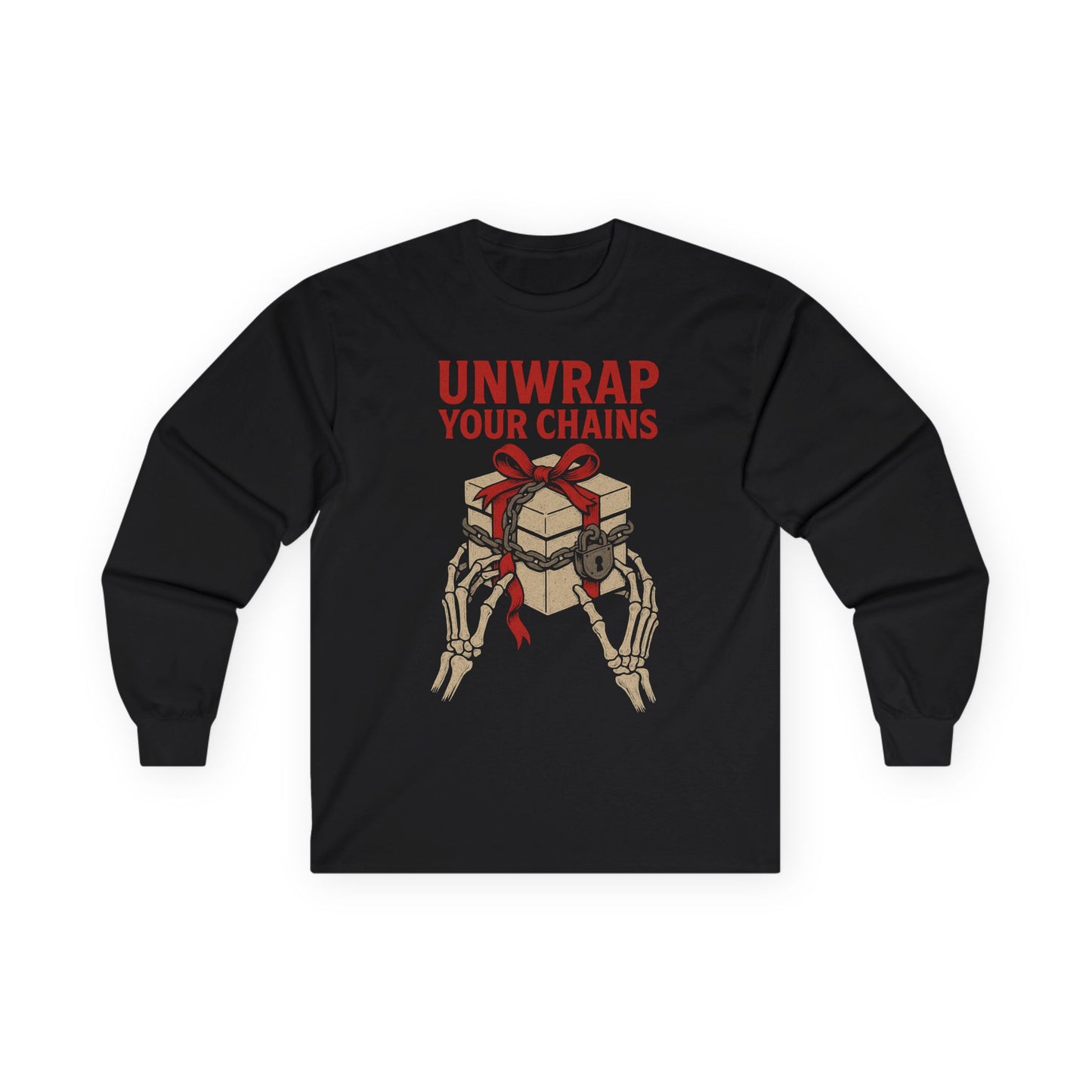 KLF “Unwrap Your Chains” – Anti-Corporate Christmas Long Sleeve
