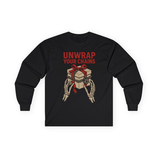 KLF “Unwrap Your Chains” – Anti-Corporate Christmas Long Sleeve
