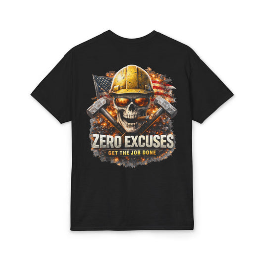 Zero Excuses Tee | KLF Punk Workwear