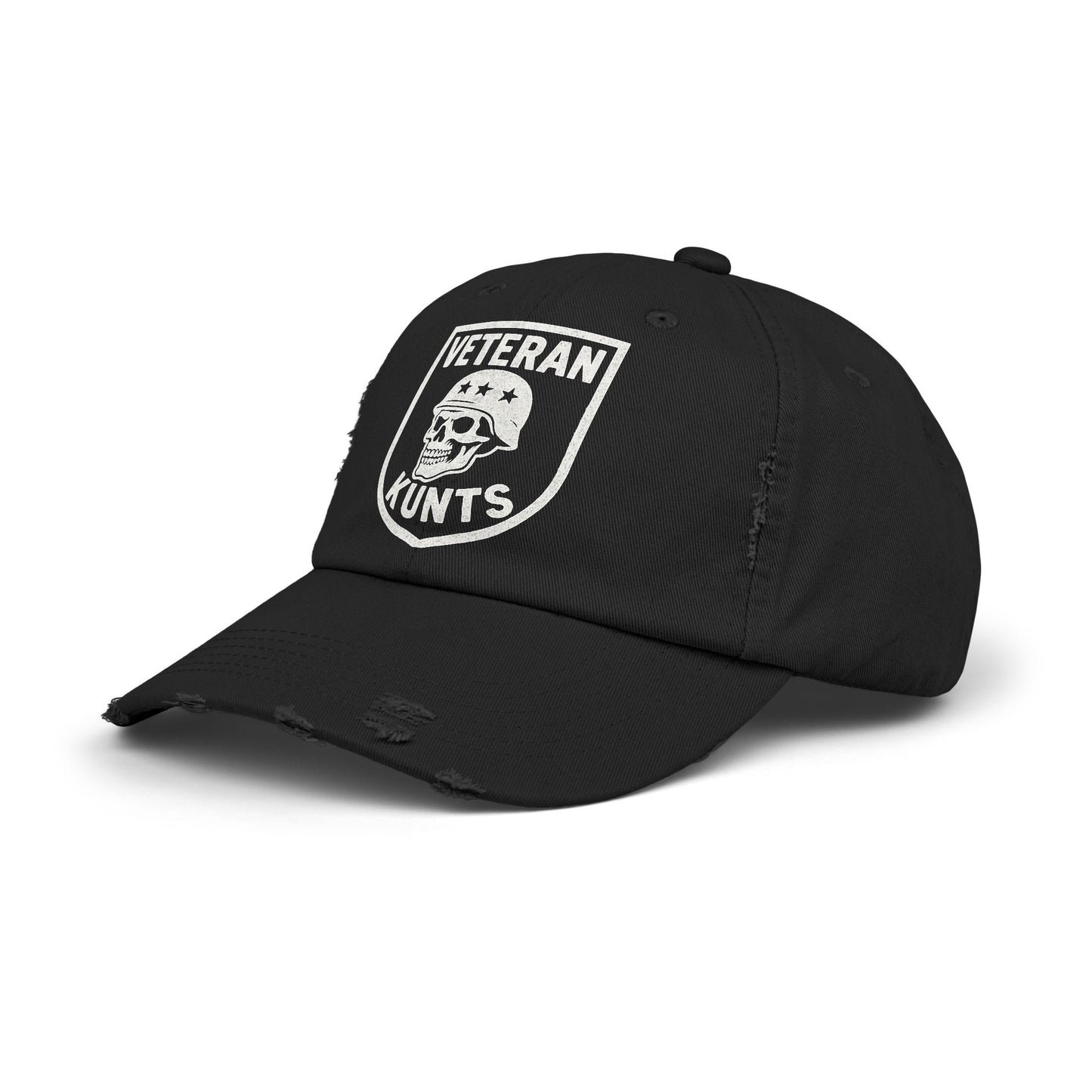 KLF “Vintage Veteran KUNTS Distressed" Cap | KLF Streetwear