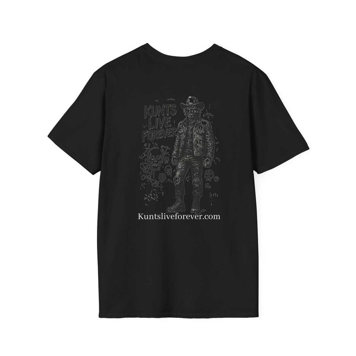 KLF Rebel Badass graphic tee by Kunts Live Forever.