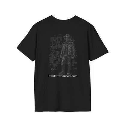 KLF Rebel Badass graphic tee by Kunts Live Forever.