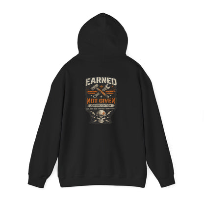 Earned Not Given Hoodie | KLF Punk Workwear