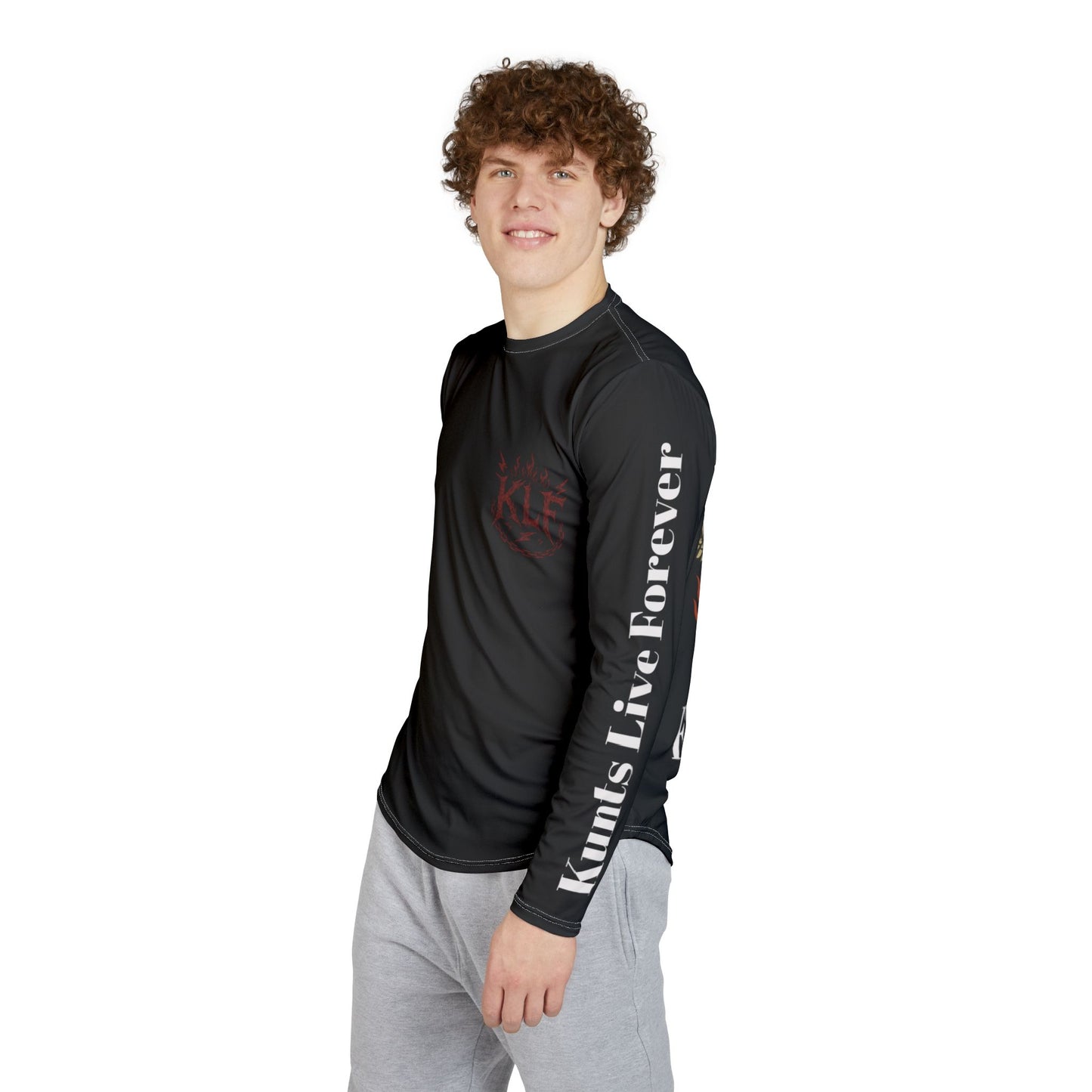 KLF “Men's UV Protection Kunts Live Forever Black” Tee | KLF Streetwear