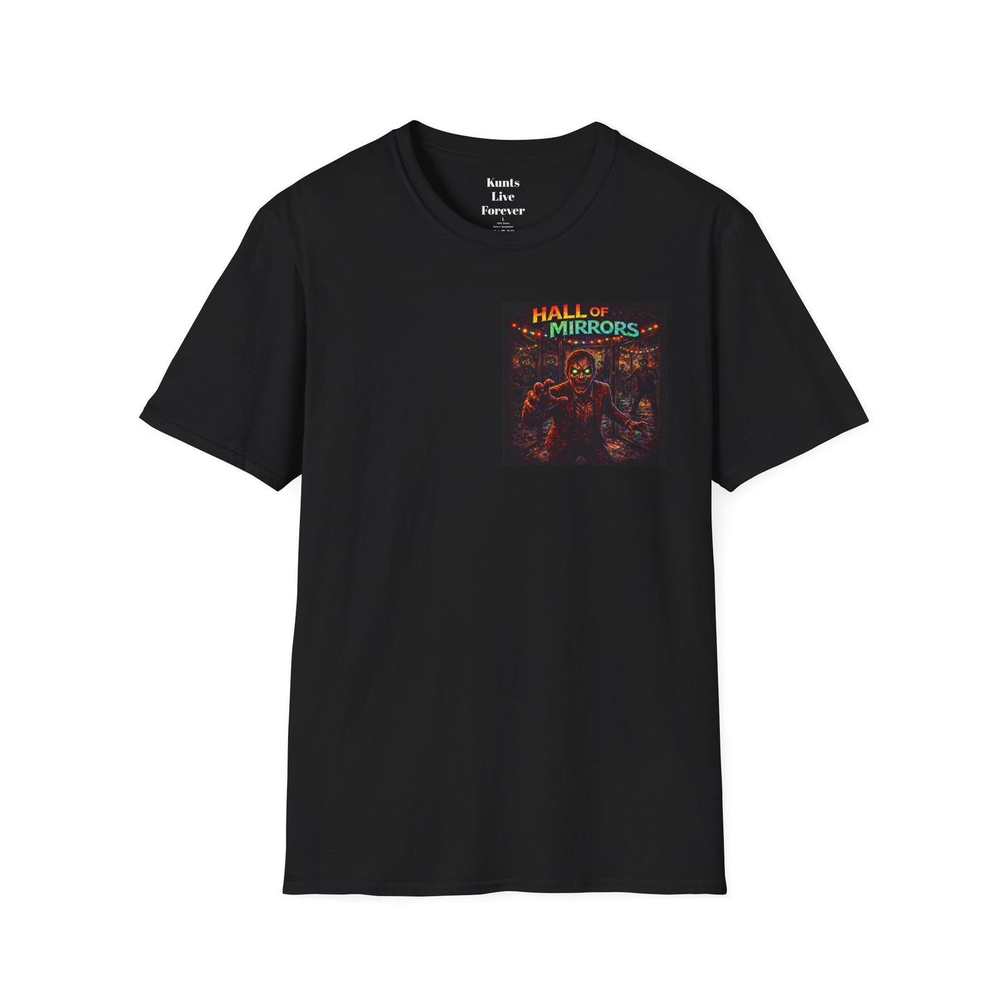 KLF “Hall of Mirrors” Tee | Carnival of Chaos – Freakshow Expansion | KLF Merch
