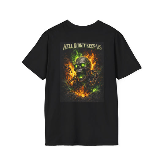 Hell Didn’t Keep Us Tee — Lit From The Pit Collection | KLF Streetwear