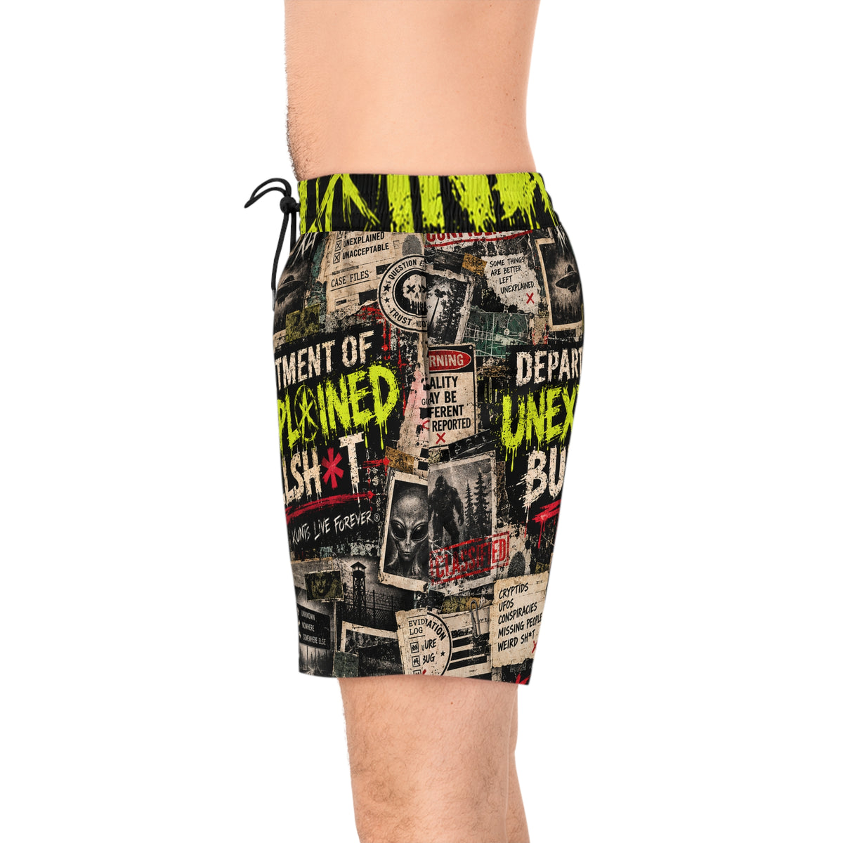 KLF Department of Unexplained Bullsh*t Swim Shorts — KLF product image 5
