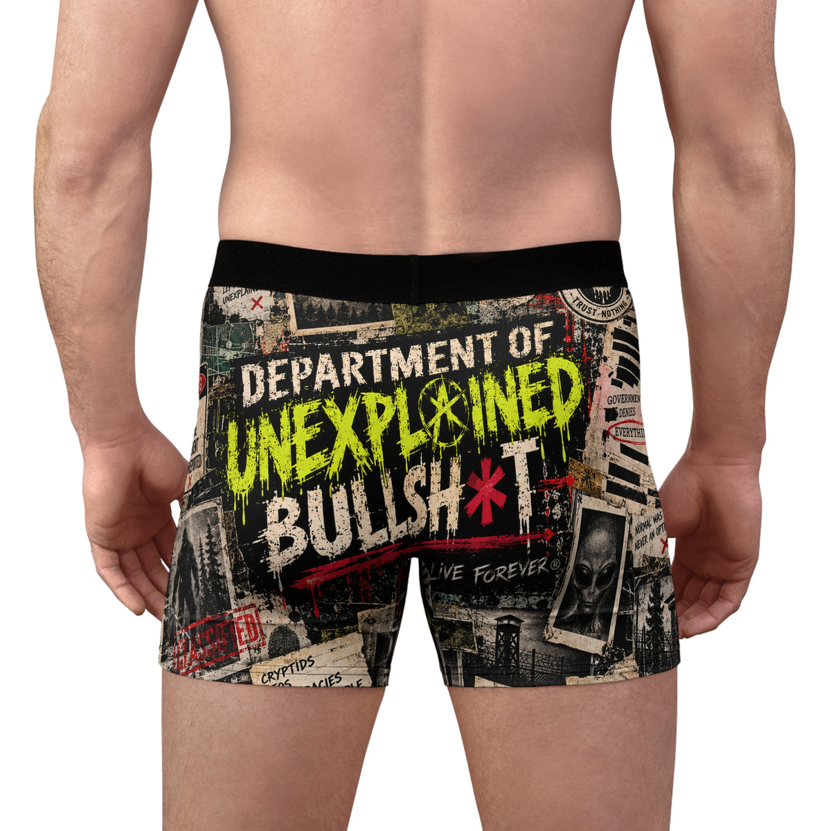 KLF Department of Unexplained Bullsh*t Boxer Briefs — KLF product image 1
