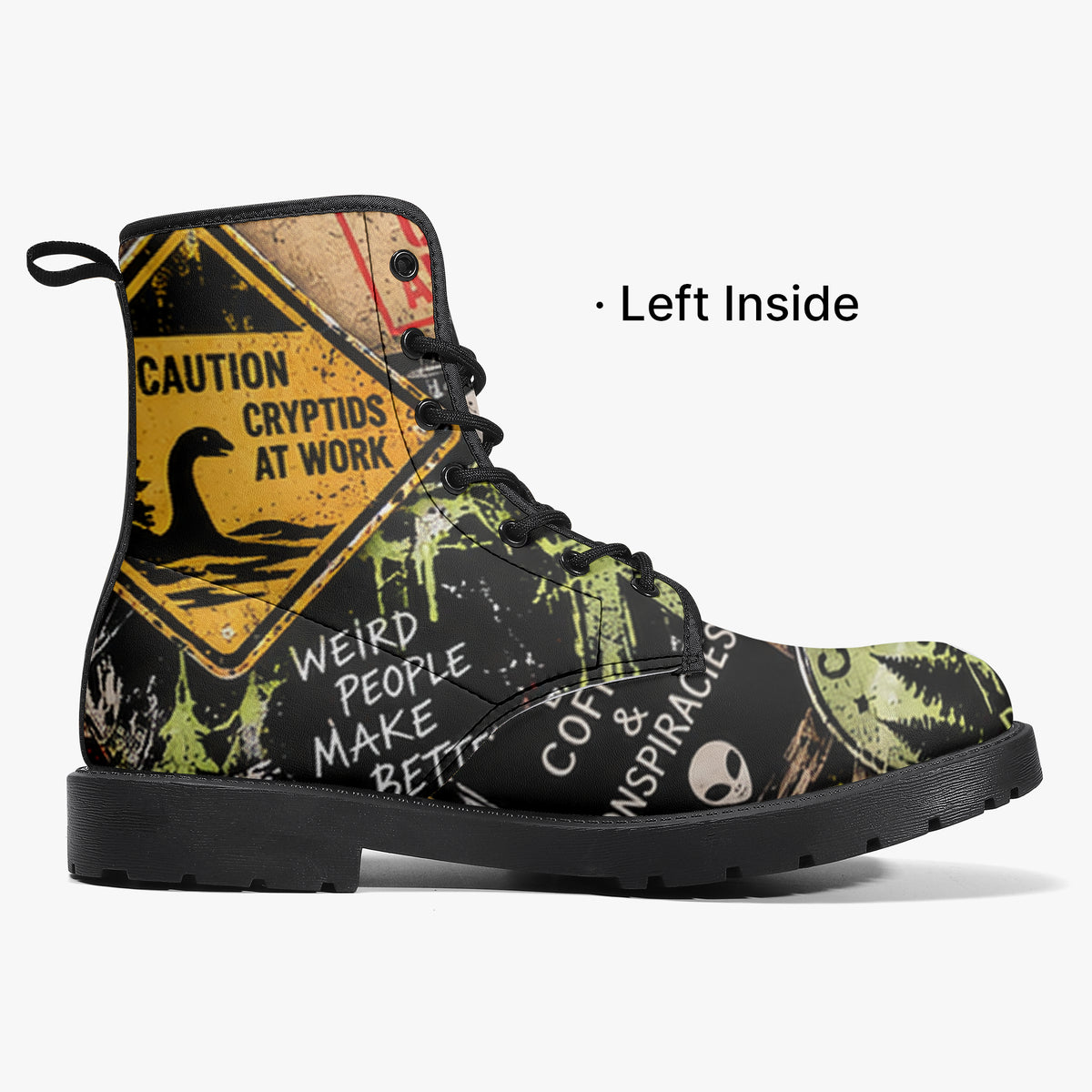 Cryptid Employee of the Month Leather Boots — product image 7