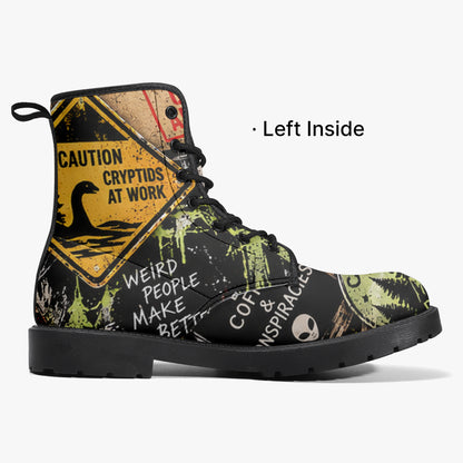 Cryptid Employee of the Month Leather Boots — product image 7