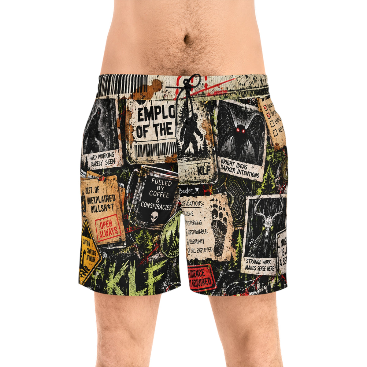 Cryptid Employee of the Month Swim Shorts — product image 1