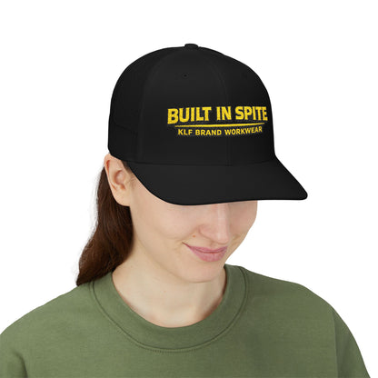 Built in Spite Embroidered Trucker Hat | KLF Brand Workwear
