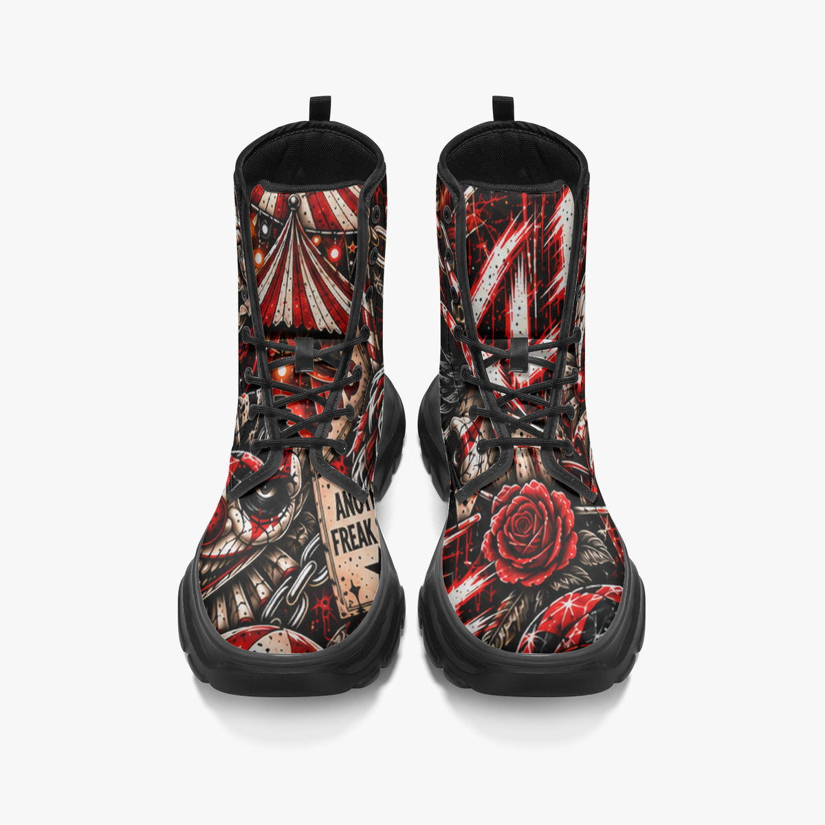 Carnival of Chaos Leather Boots — product image 4