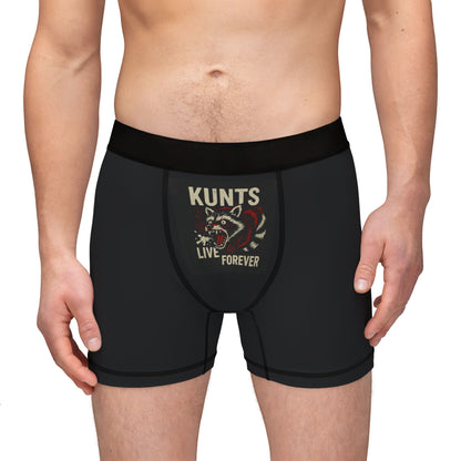 KLF “KUNTS Live Forever" Graphic Boxer Shorts | KLF Streetwear