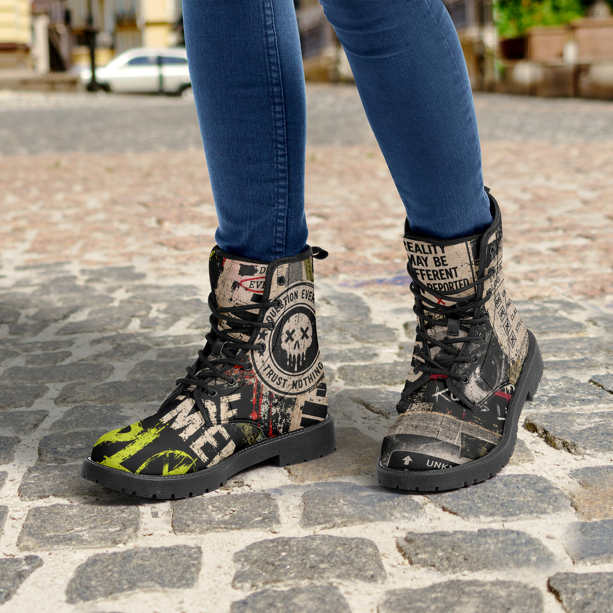 KLF Department of Unexplained Bullsh*t Leather Boots — product image 3