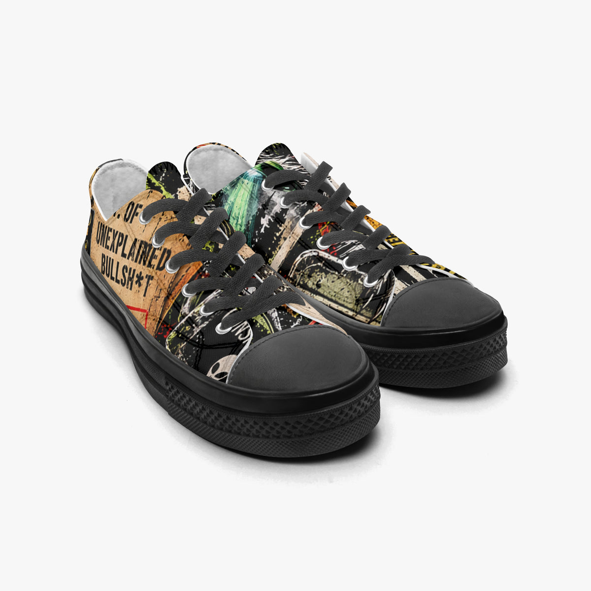 Cryptid Employee of the Month Low Top Canvas Shoes — product image 3