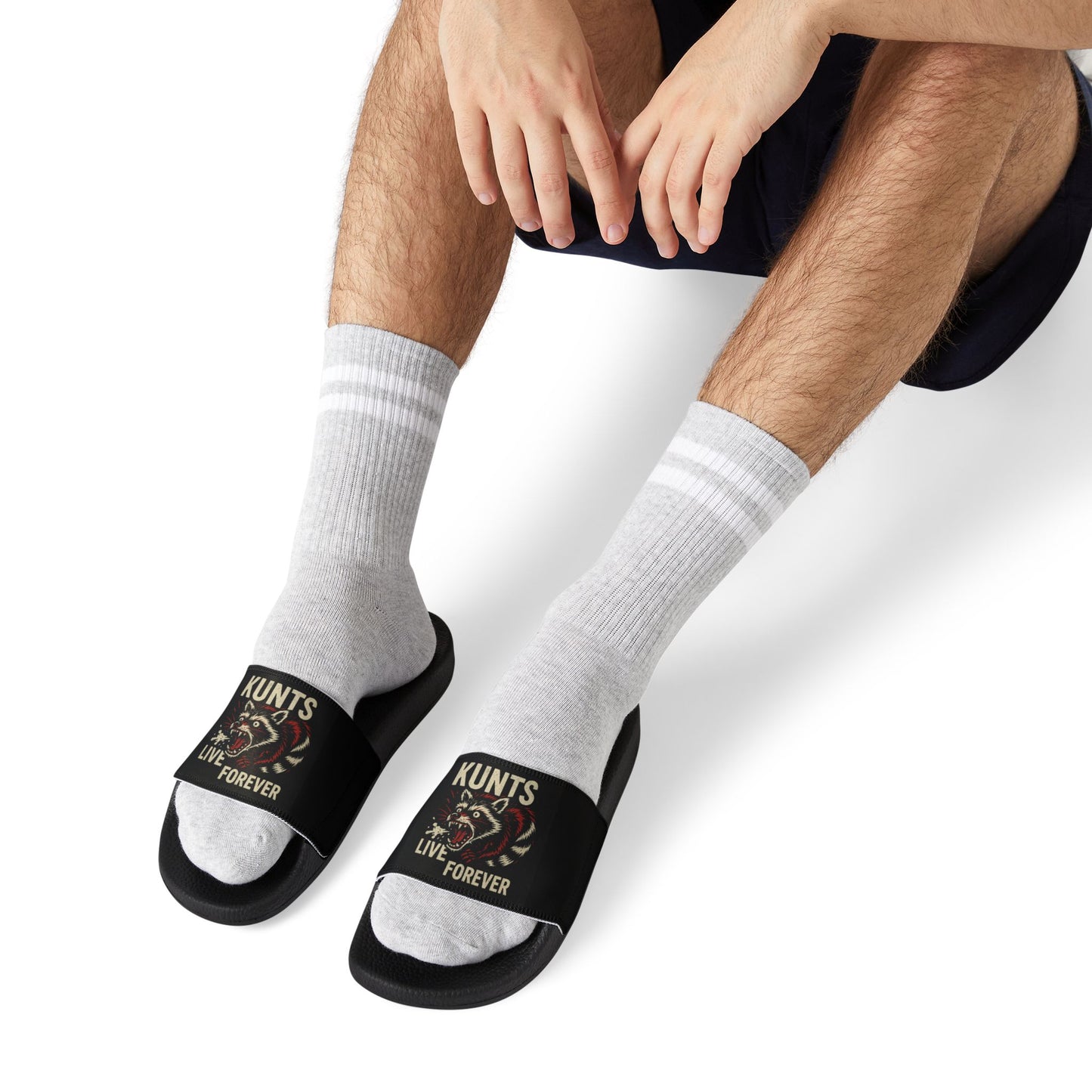 KLF “Removable-Strap Coon Sandals” Tee | KLF Streetwear