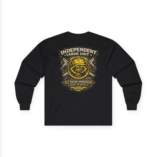 Independent Labor Unit Long Sleeve Tee | KLF Brand Workwear