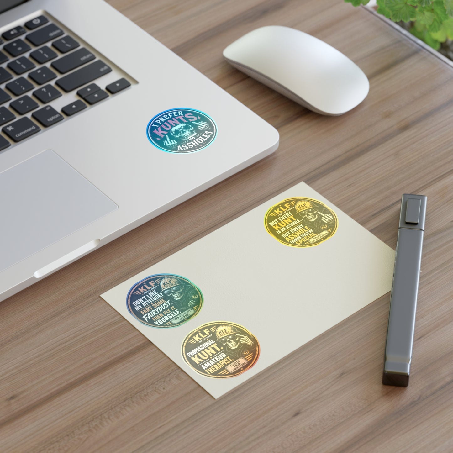 KLF “Zero Filter” 4-Pack Sticker Bundle | Dept. of Adhesive Warfare | KLF Merch