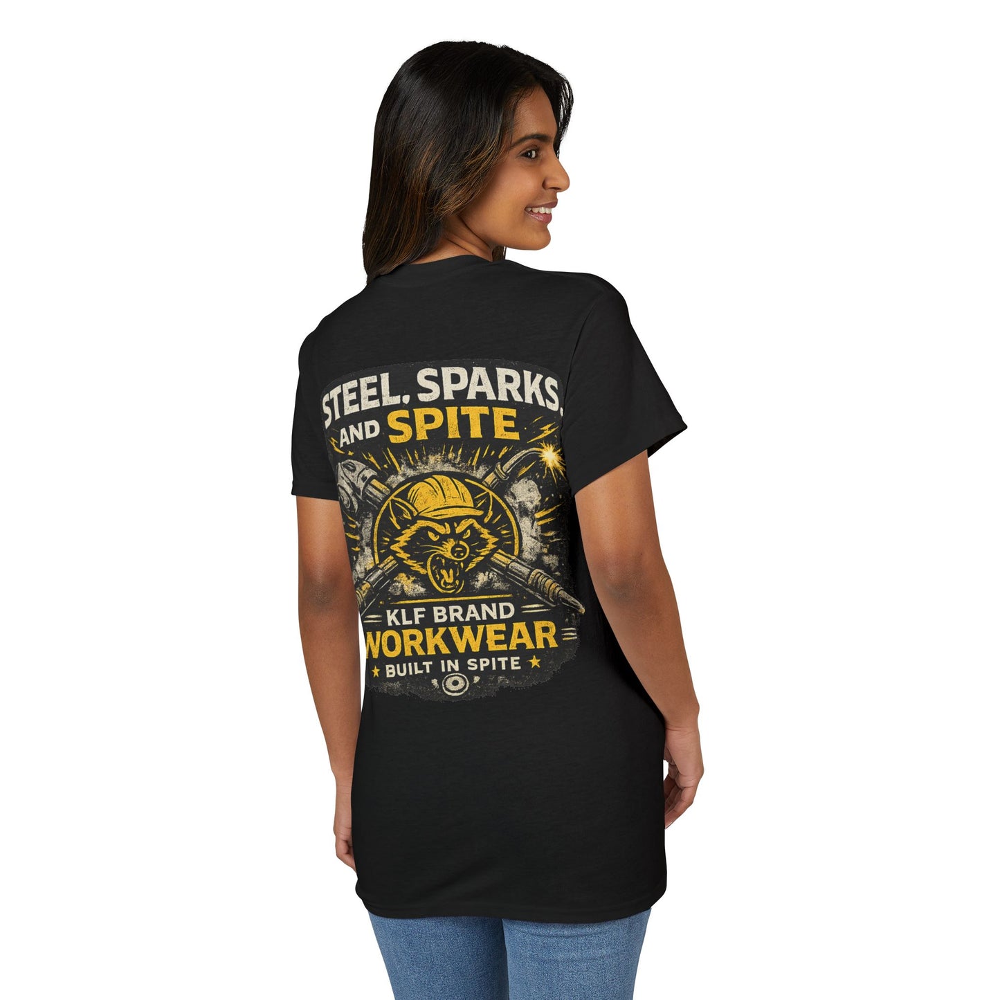 Steel, Sparks, and Spite Tee | KLF Brand Workwear