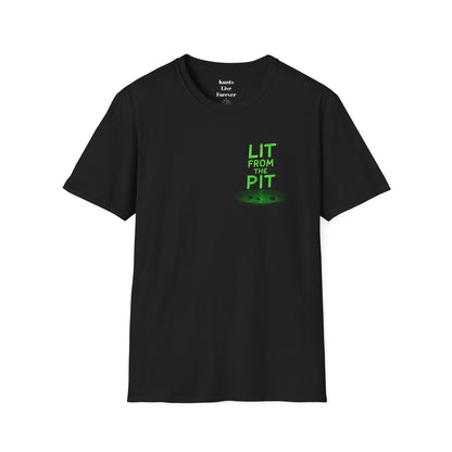 KLF “Lit from the Pit "Skeleton"” Tee | KLF Streetwear