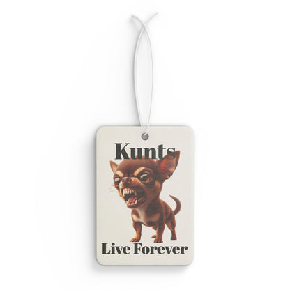 KLF “Kunts Live Forever" Car Air Freshner | KLF Streetwear