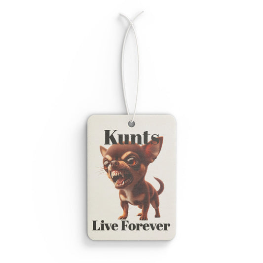 KLF “Kunts Live Forever" Car Air Freshner | KLF Streetwear