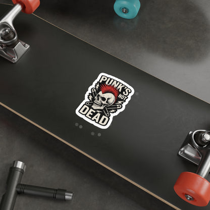 KLF “Punk’s Not Dead” Die-Cut Sticker | KLF Merch
