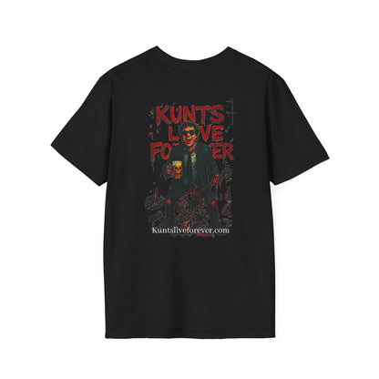 KLF Rebel Wreckage and Whiskey graphic tee by Kunts Live Forever.