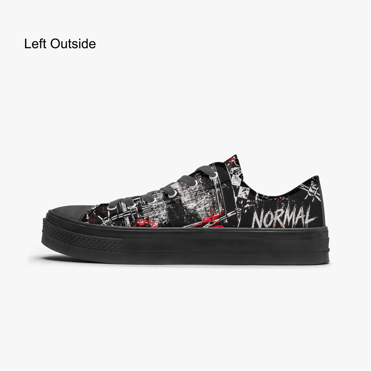 Reality Is Currently Unusual Low Top Canvas Shoes – product image 4