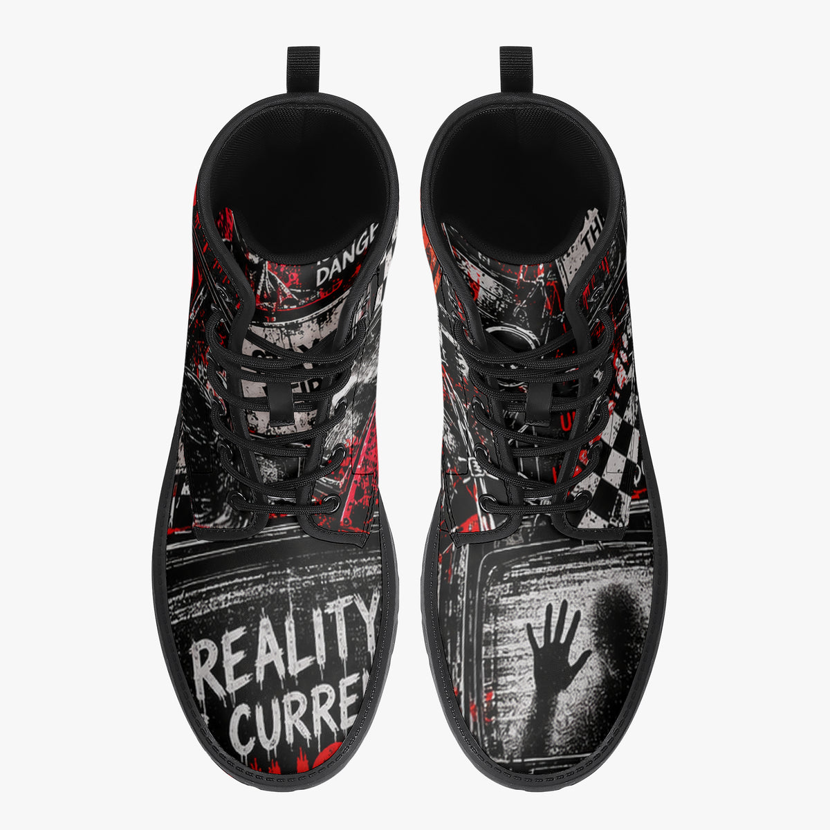 Reality Is Currently Unusual Leather Boots – product image 3