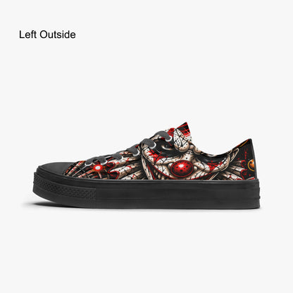 Carnival of Chaos Low Top Canvas Shoes — product image 4