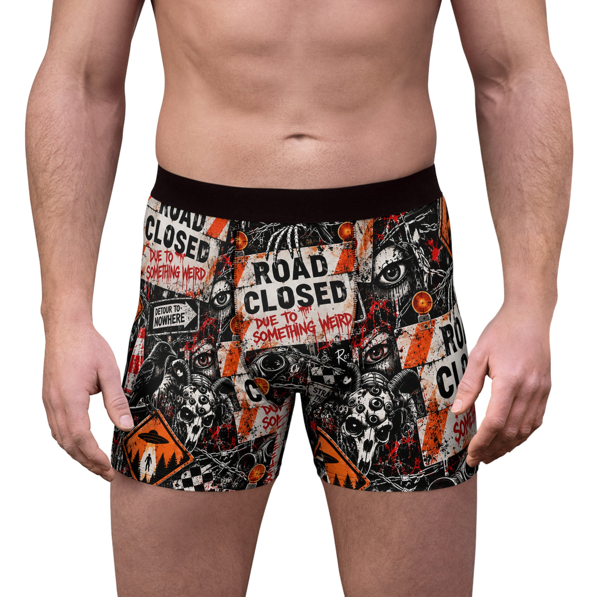 Road Closed Due to Something Weird Boxer Briefs – product image 1