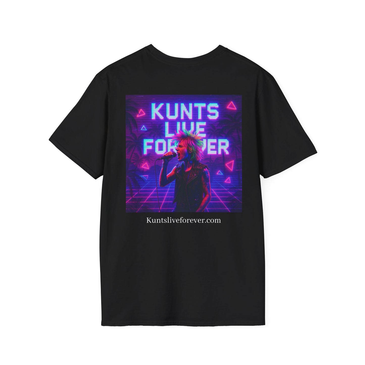 KLF "Neon Scream" Tee | KLF Streetwear – punk streetwear tee by KLF.