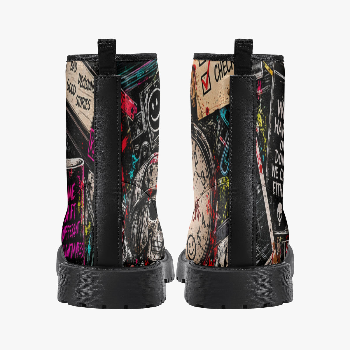 KLF Clocked In / Checked Out Leather Boots product view 6