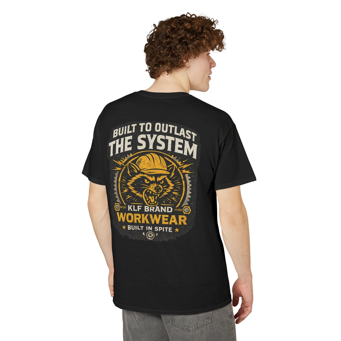 Built to Outlast the System Tee | KLF Brand Workwear