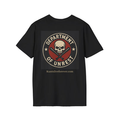 KLF "Dept. Of Unrest" Tee - Kunts Live Forever
