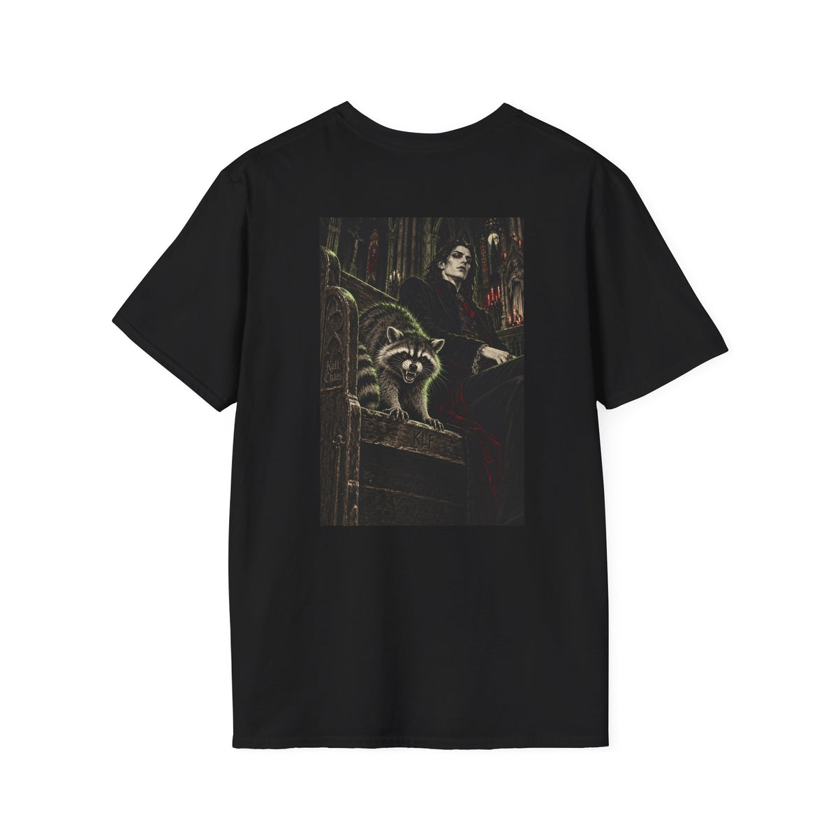 Strange Company KLF × Kult Chaos gothic vampire dark fantasy graphic tee artwork