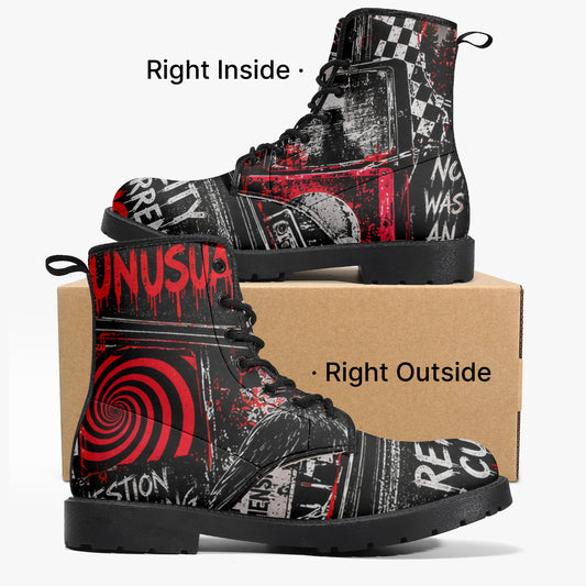 Reality Is Currently Unusual Leather Boots – product image 1