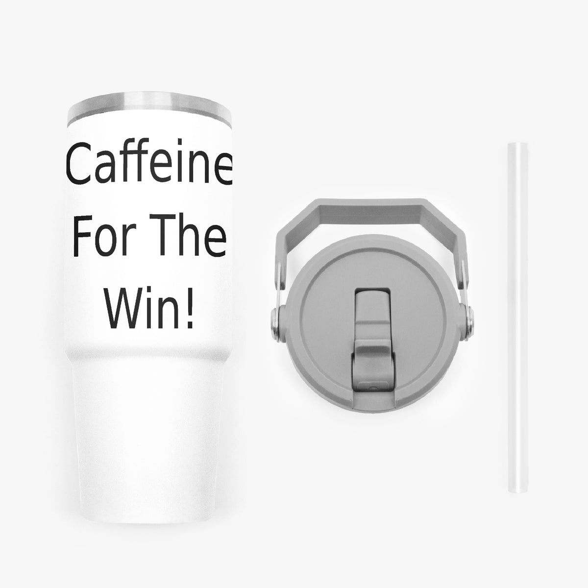 KLF 30oz “Flip Straw” Coffee Tumbler | KLF Streetwear — product image 5