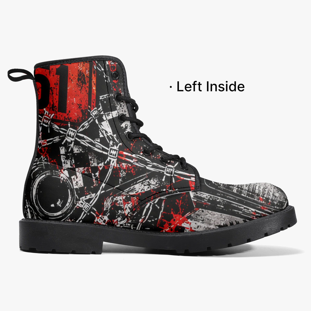 Reality Is Currently Unusual Leather Boots – product image 7