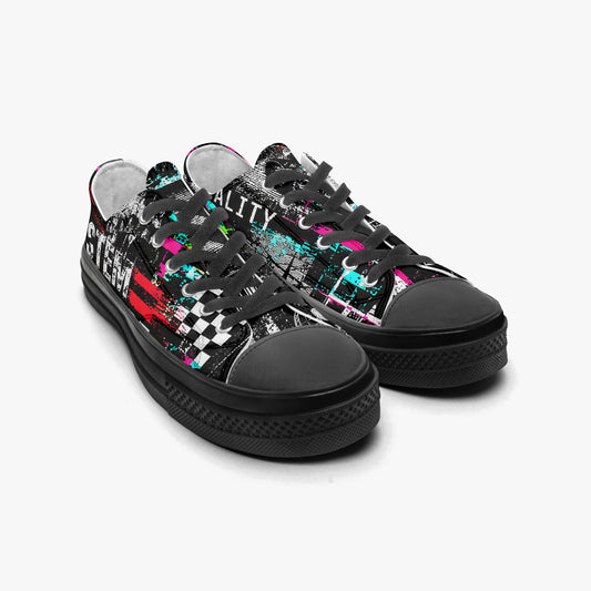 KLF System Failure Low Top Canvas Shoes — product image 1