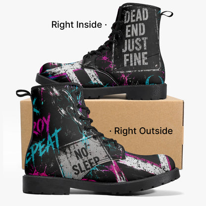 After Dark Leather Boots — product image 5