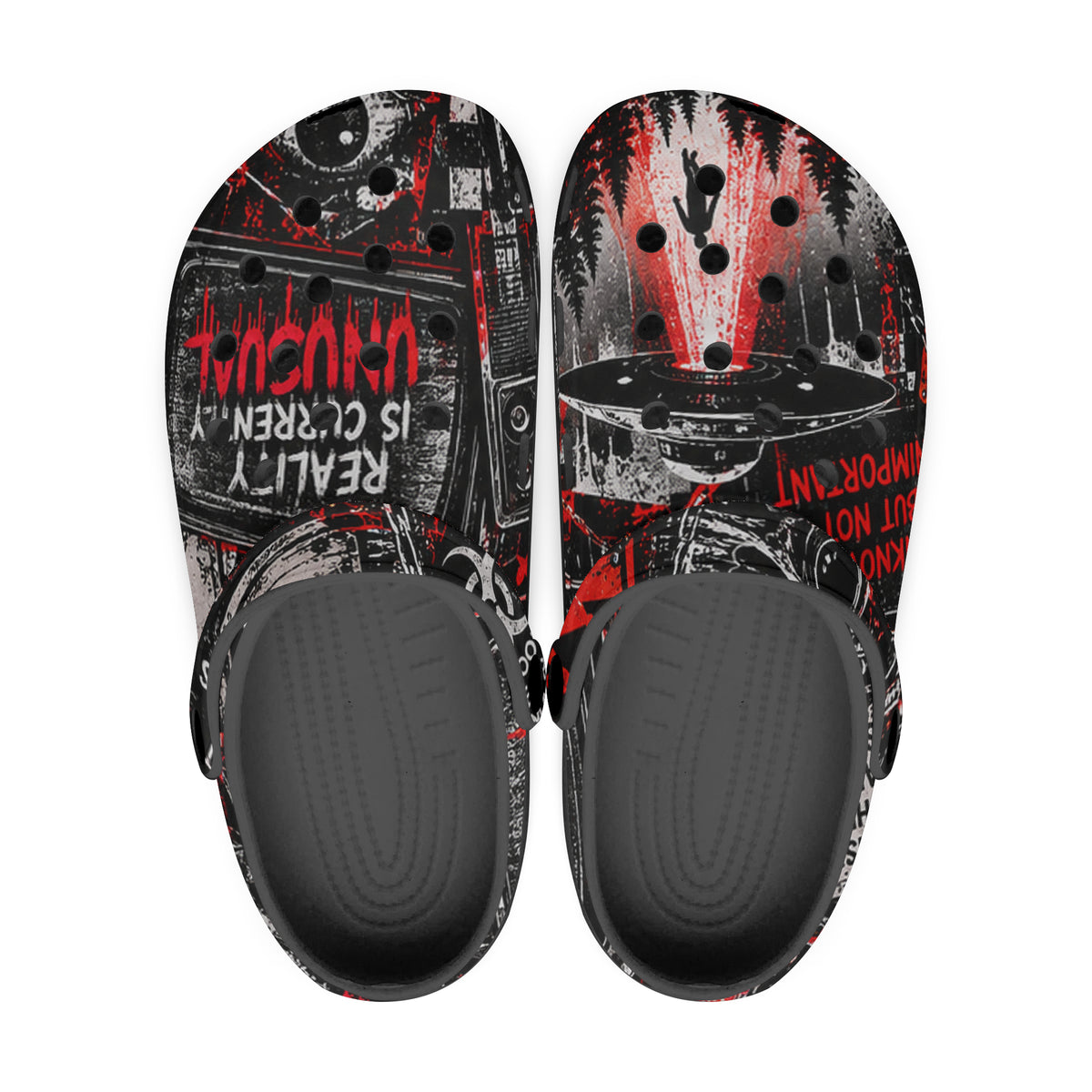 Reality Is Currently Unusual Clogs – product image 5