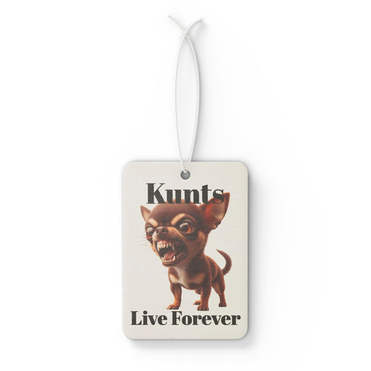 KLF “Kunts Live Forever" Car Air Freshner | KLF Streetwear