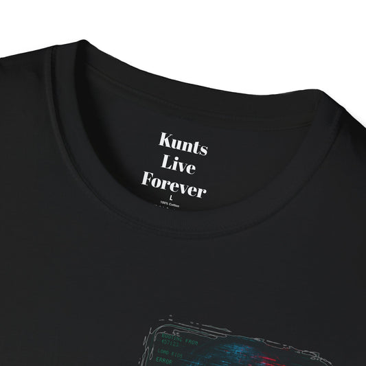 Punk streetwear tee by KLF.