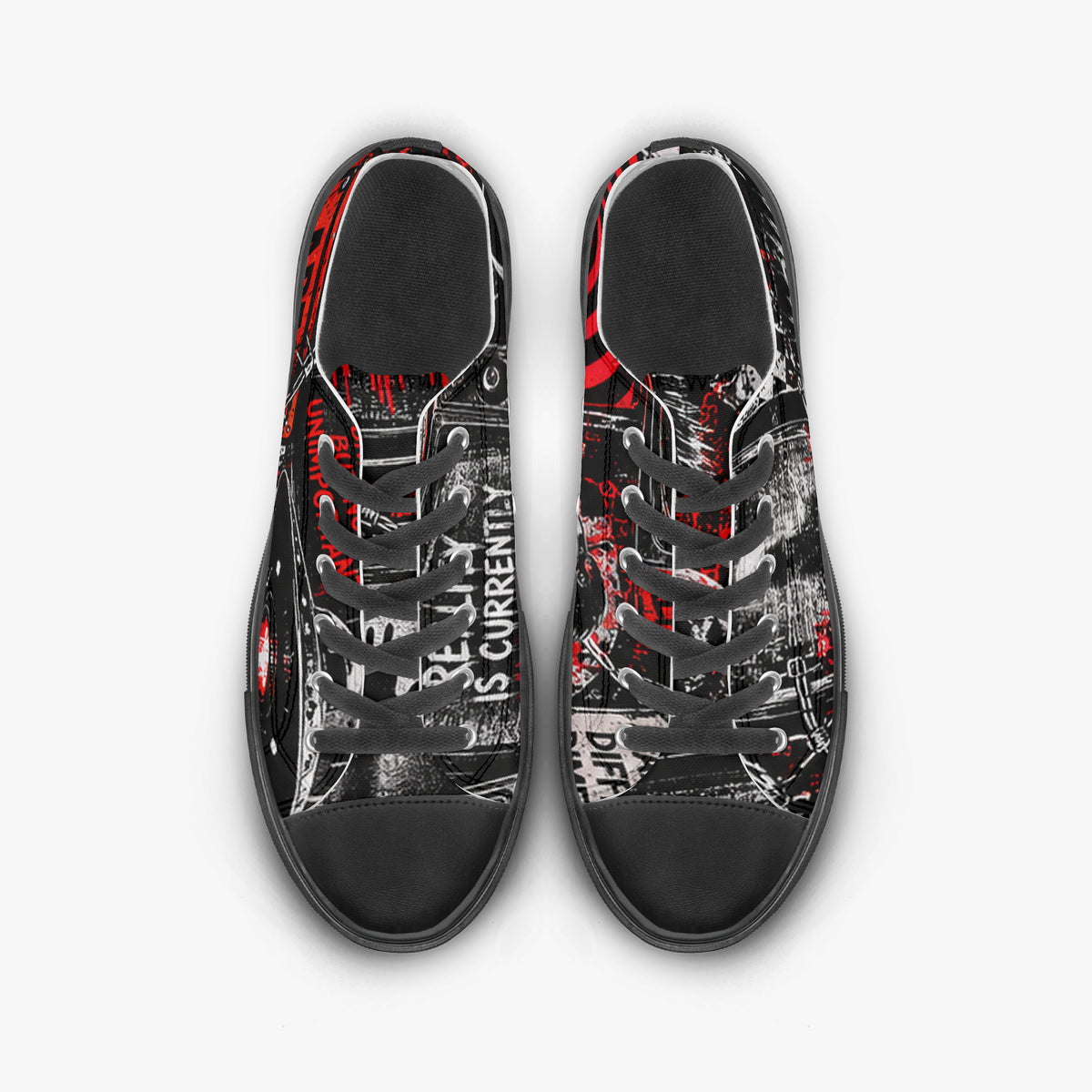 Reality Is Currently Unusual Low Top Canvas Shoes – product image 6