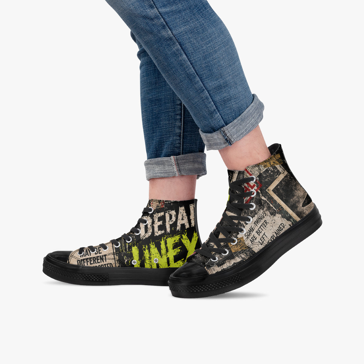 Department of Unexplained Bullsh*t High Tops — product image 6