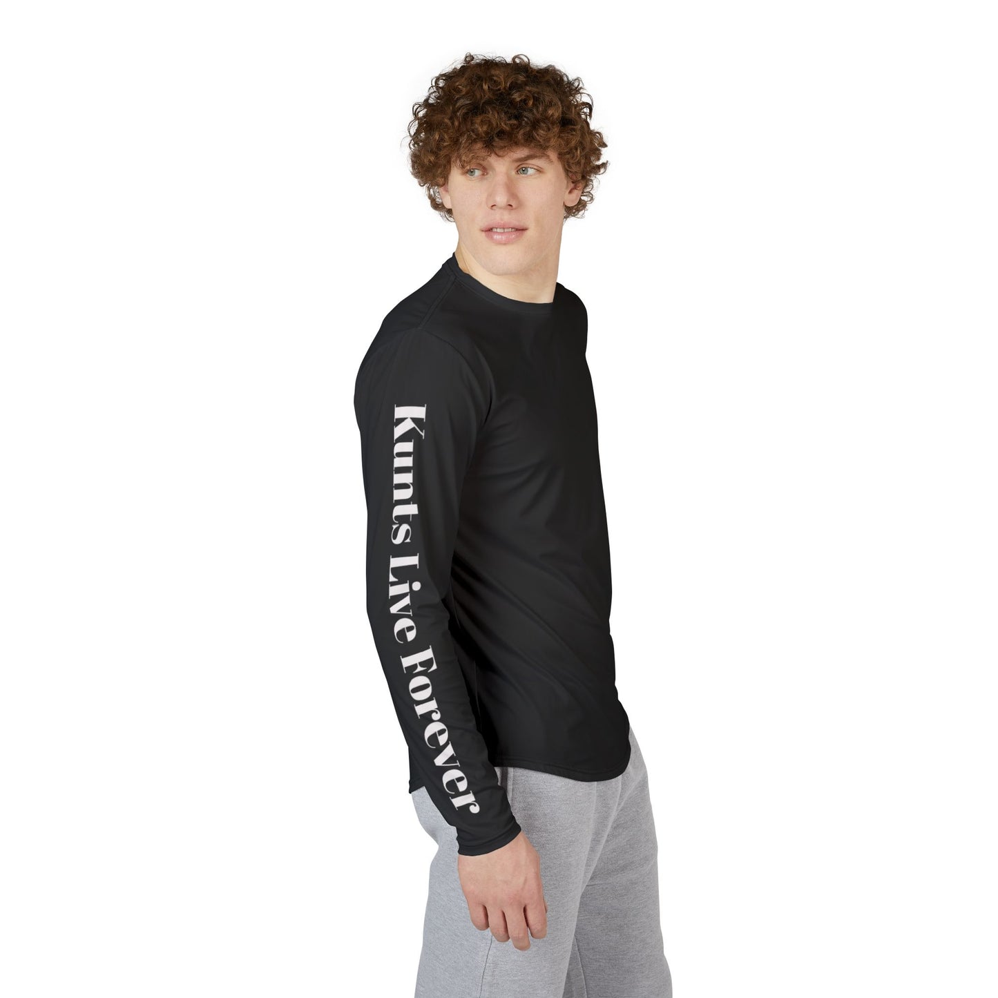 KLF “Men's UV Protection Kunts Live Forever Black” Tee | KLF Streetwear