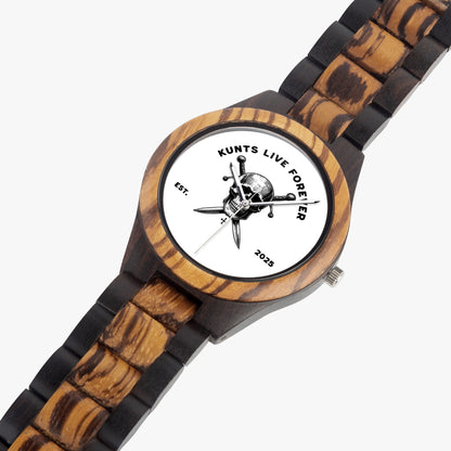 KLF “Indian Ebony” Wooden Watch | KLF Streetwear — product image 2